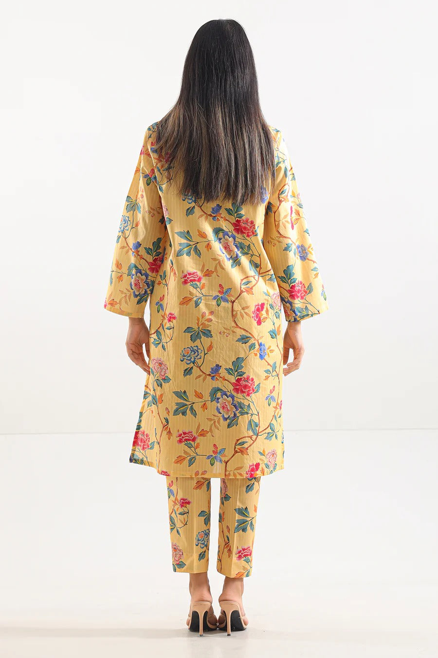Printed Lawn Stitched 2 Piece (Shirt/Trouser)