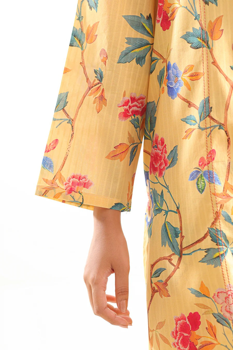Printed Lawn Stitched 2 Piece (Shirt/Trouser)
