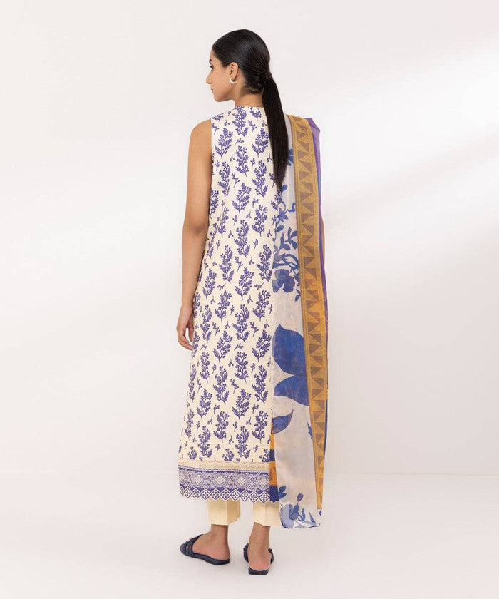 Sapphire Day To Day Lawn 24/Shirt Dupatta Fabric