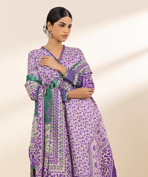 2 Piece - Printed Lawn Suit