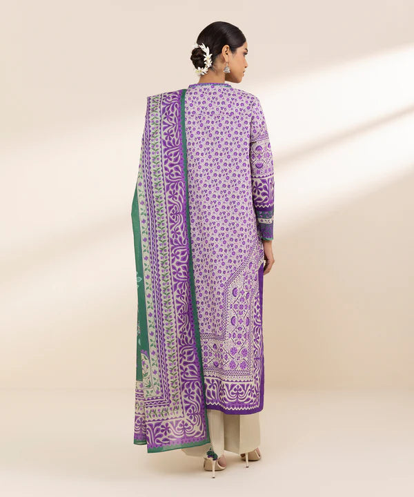 2 Piece - Printed Lawn Suit