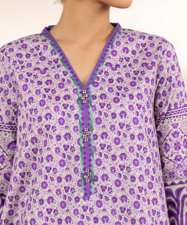 2 Piece - Printed Lawn Suit