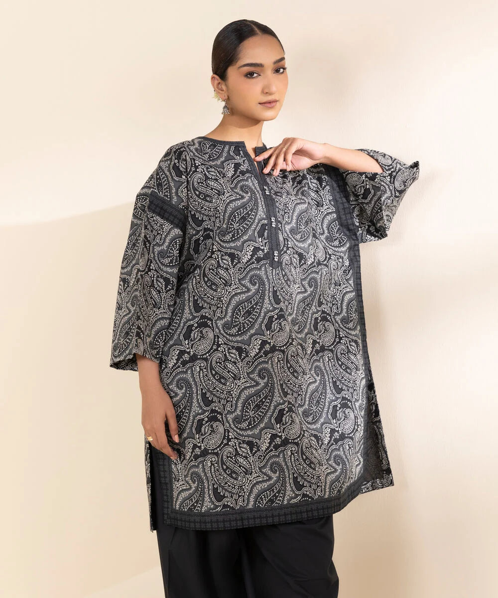 2 Piece - Printed Lawn Suit  00U2TDY25V45