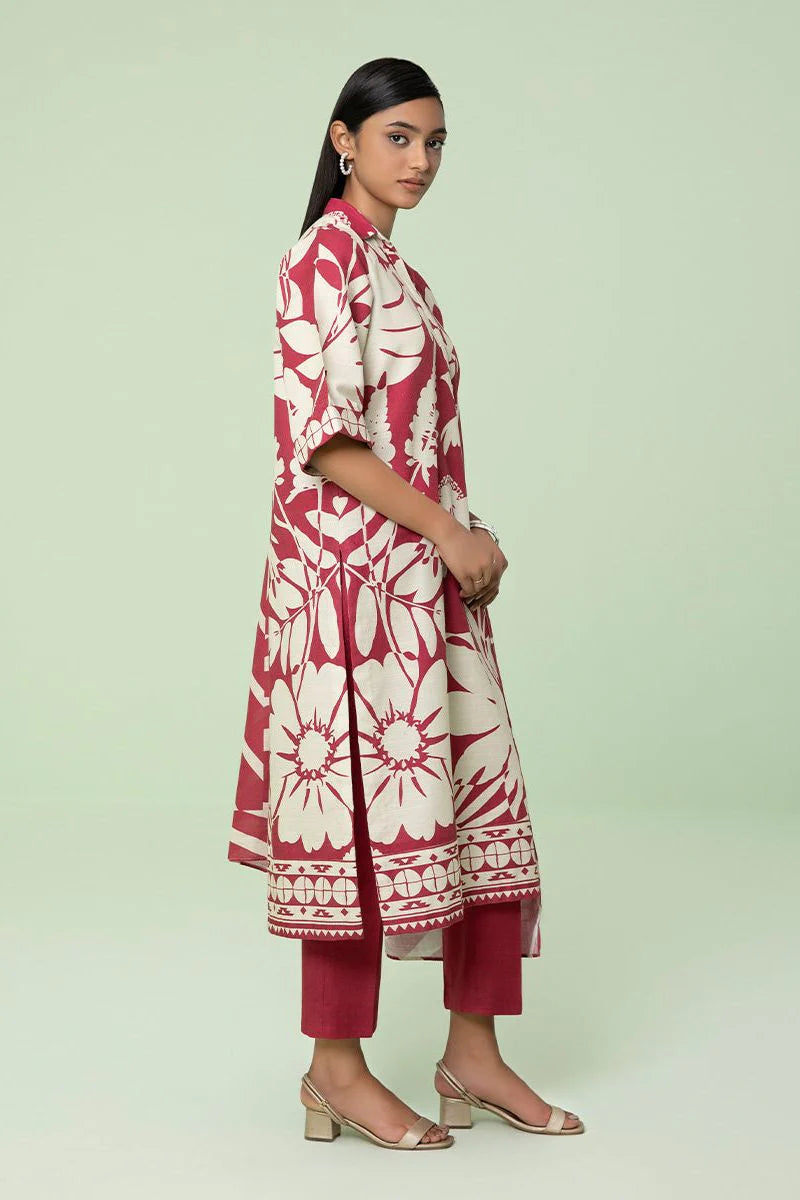 3 Piece - Printed Lawn Suit  U3P-DY23V8-6WS