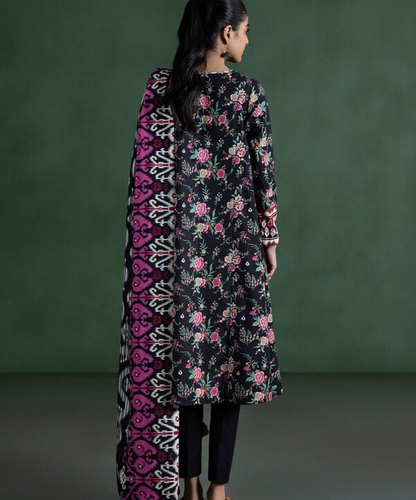 3 Piece - Lawn Printed Suit