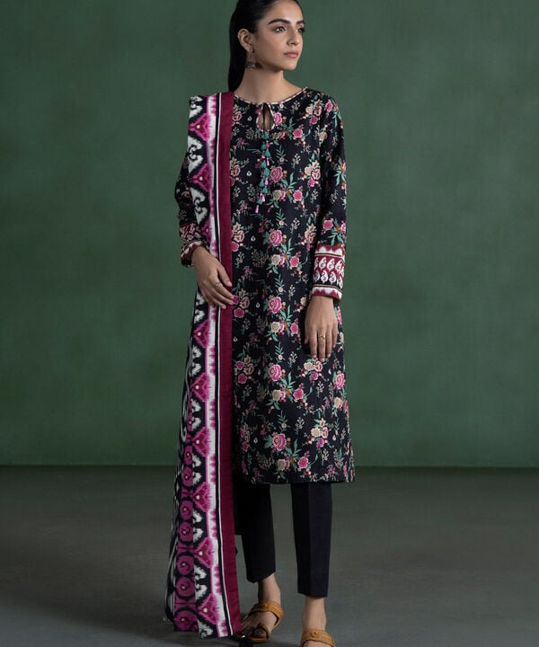 3 Piece - Lawn Printed Suit