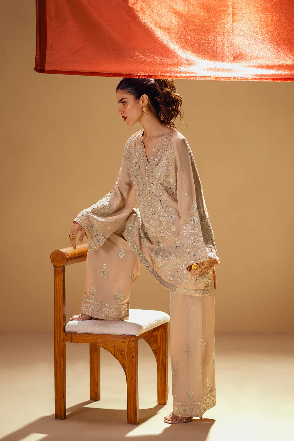 EMBROIDERED SUIT | ETHNC