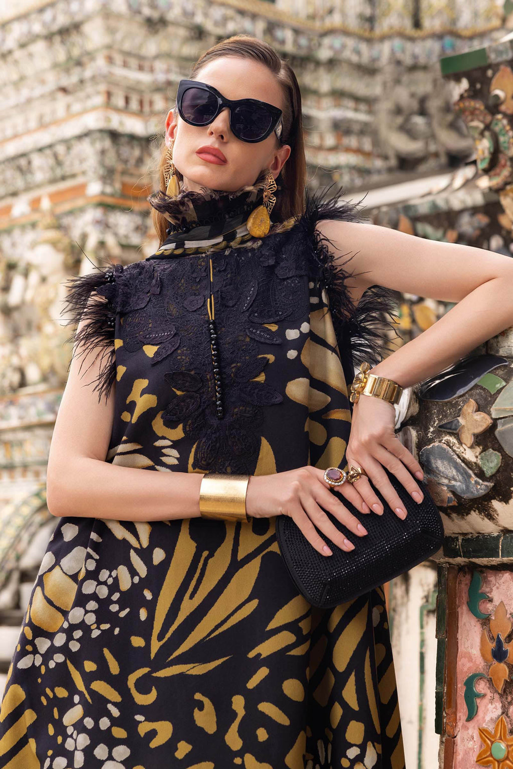 3 Piece Unstitched Embroidered Linen SuitMPT-2809-B In Stock