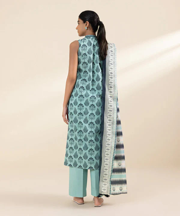 SAPPHIRE UNSTITCHED LAWN’24 | 0U2DDY24V412