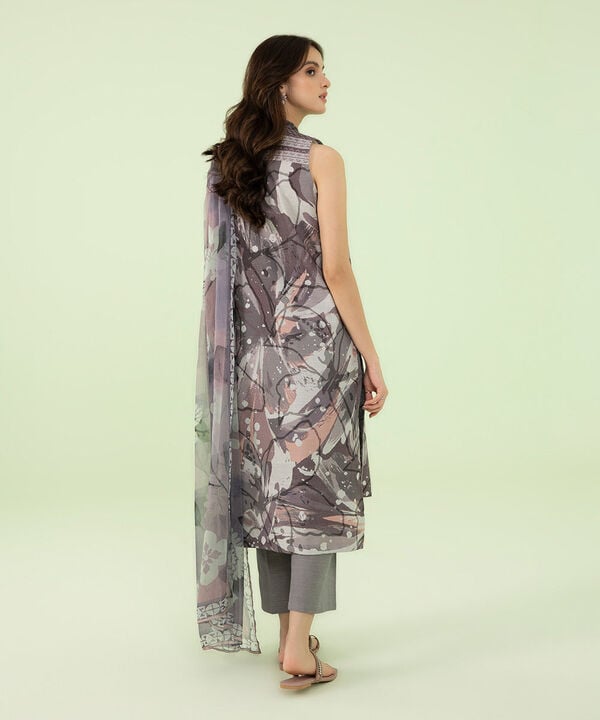 3 Piece - Lawn Printed Suit