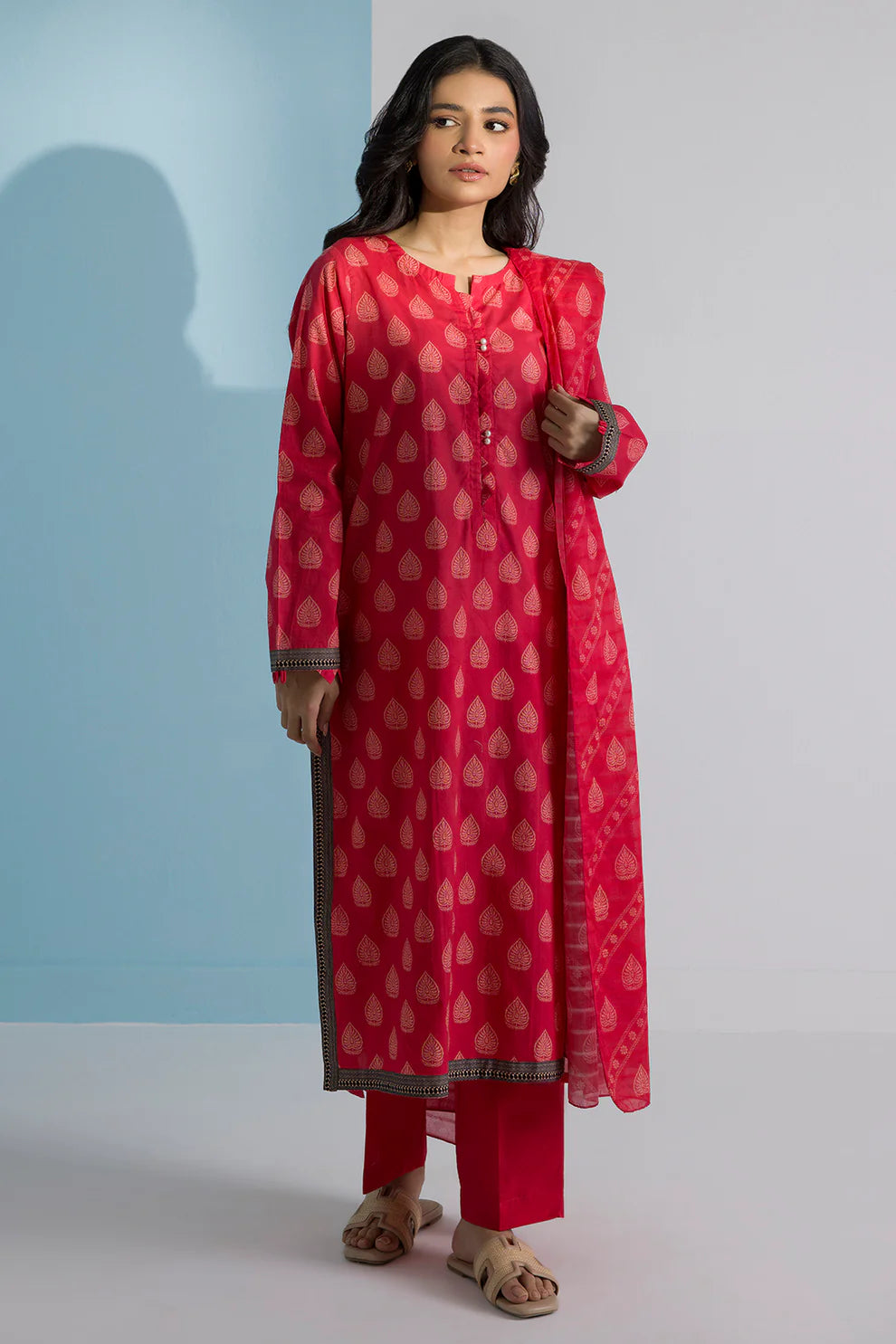 Kurta Dupatta Trouser - 1927