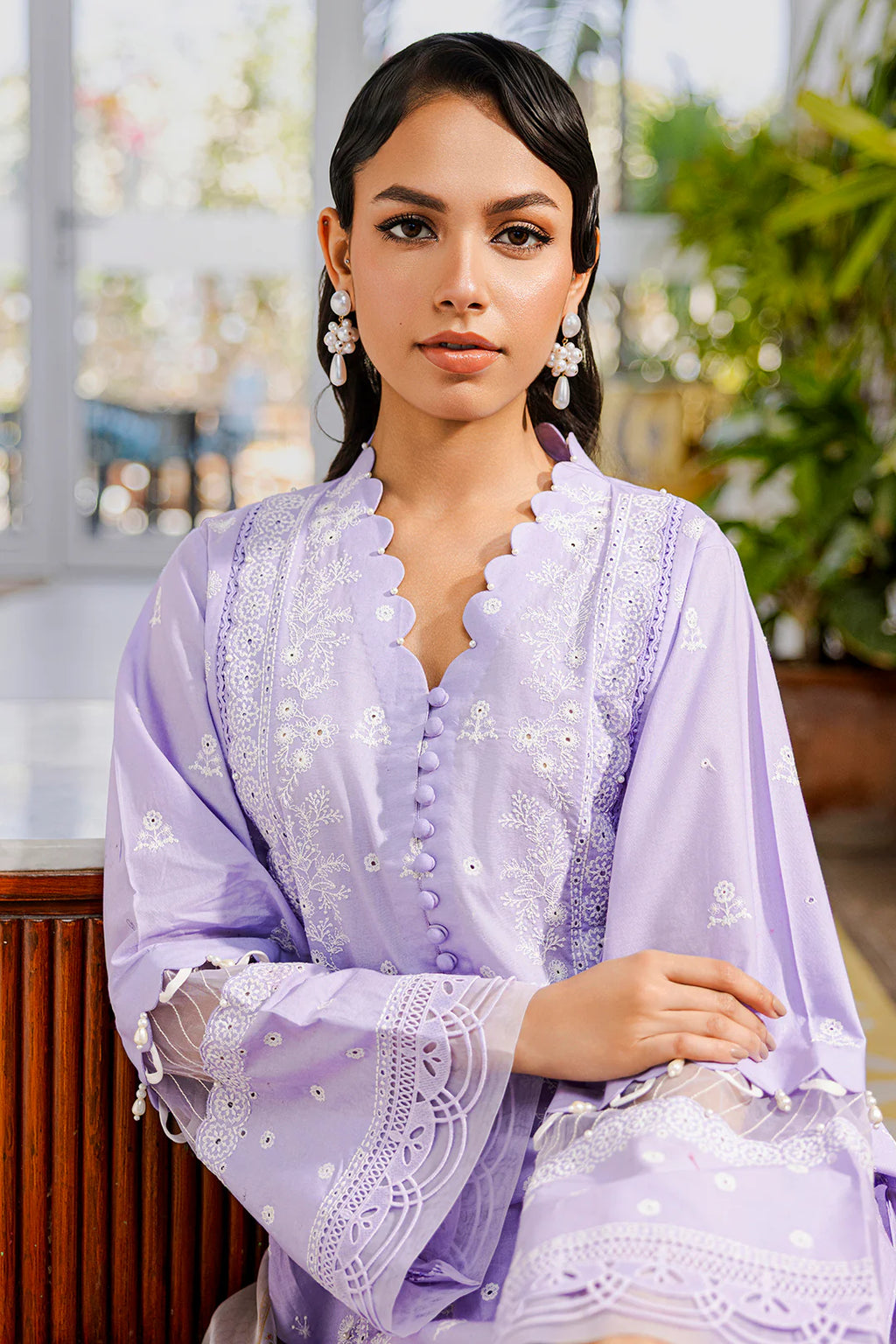 Embroidered Shirt Shalwar Dupatta - 0811