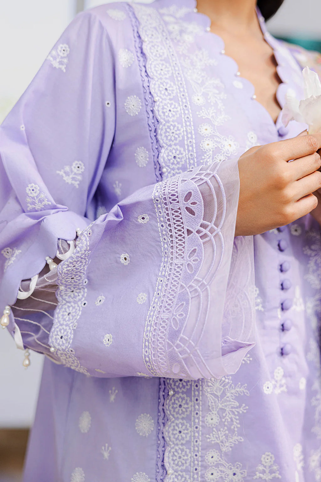 Embroidered Shirt Shalwar Dupatta - 0811