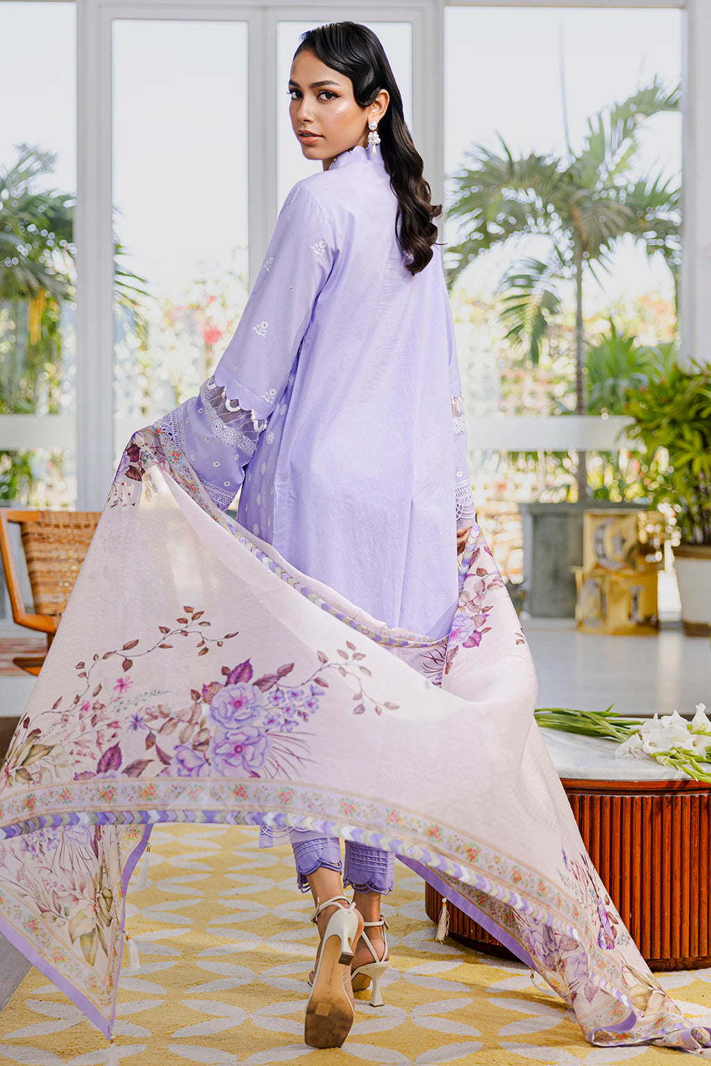 Embroidered Shirt Shalwar Dupatta - 0811