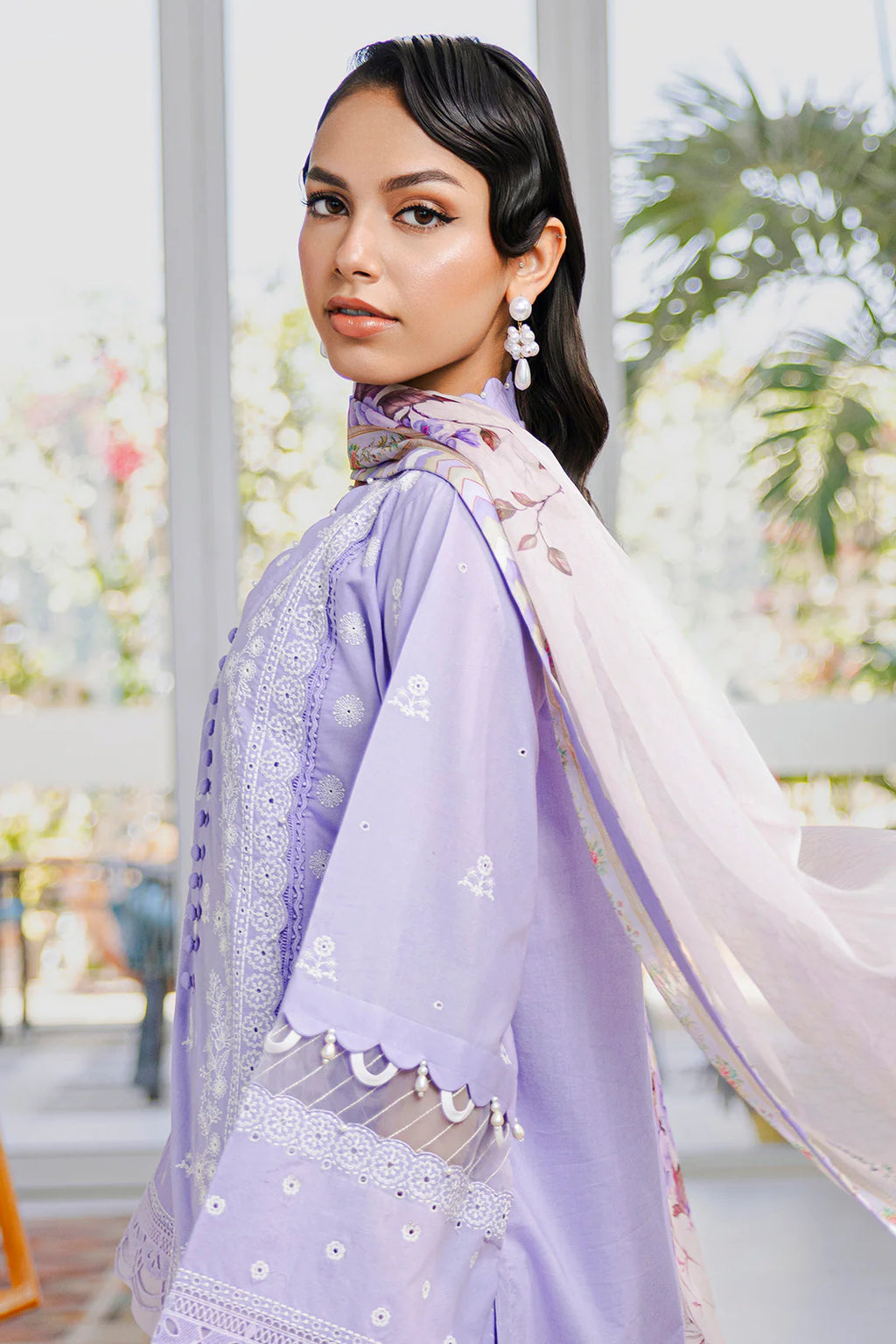 Embroidered Shirt Shalwar Dupatta - 0811