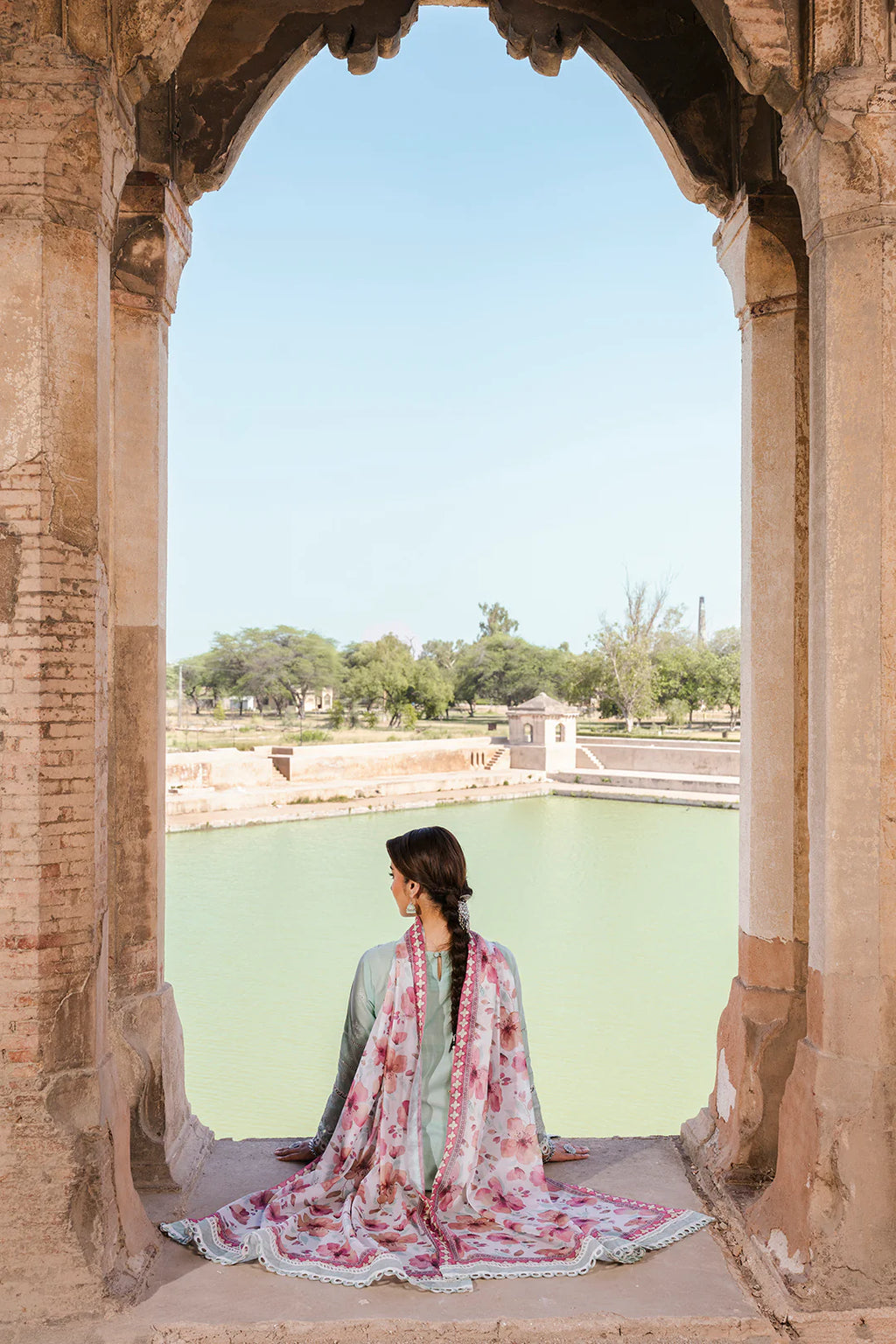 Embroidered Shirt Shalwar Dupatta - 0826