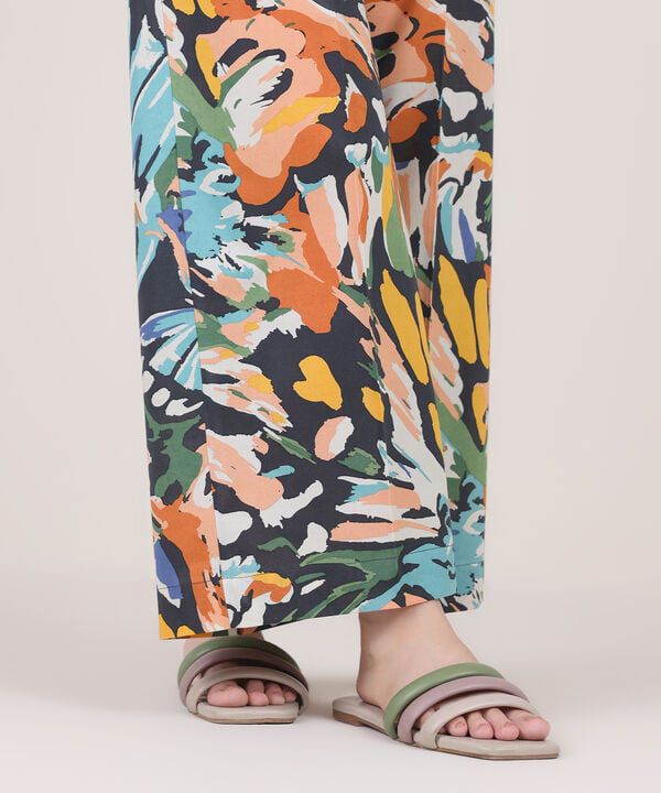 Printed Cambric Culottes | 2PBP4UW2518T