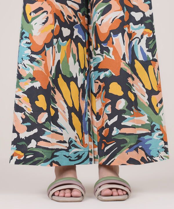 Printed Cambric Culottes | 2PBP4UW2518T