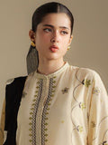 Coco by Zara Shahjahan Winter Unstitched Khaddar 3Pc Suit D-08B FAWN