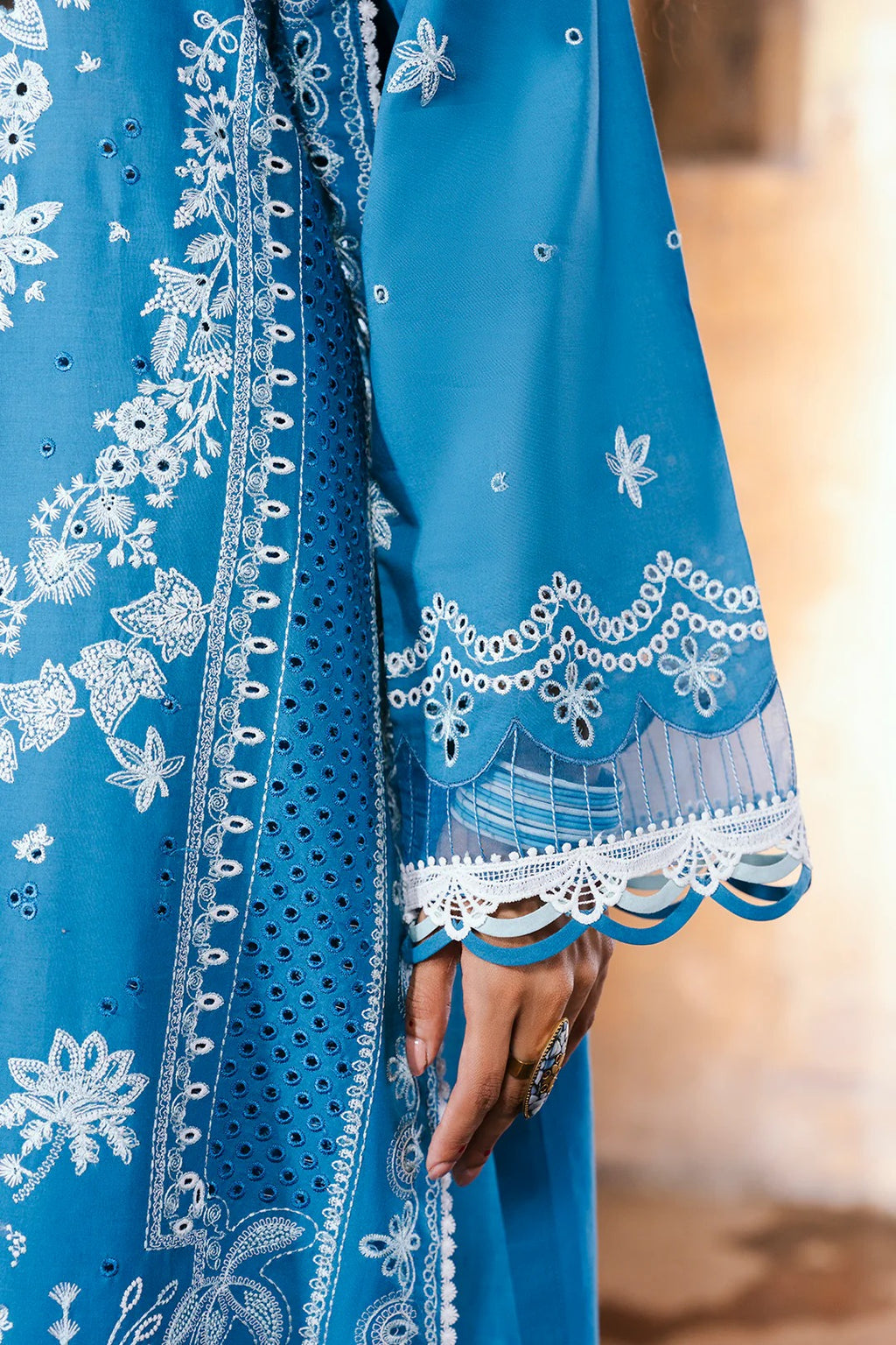 Embroidered Shirt Shalwar Dupatta - 0832