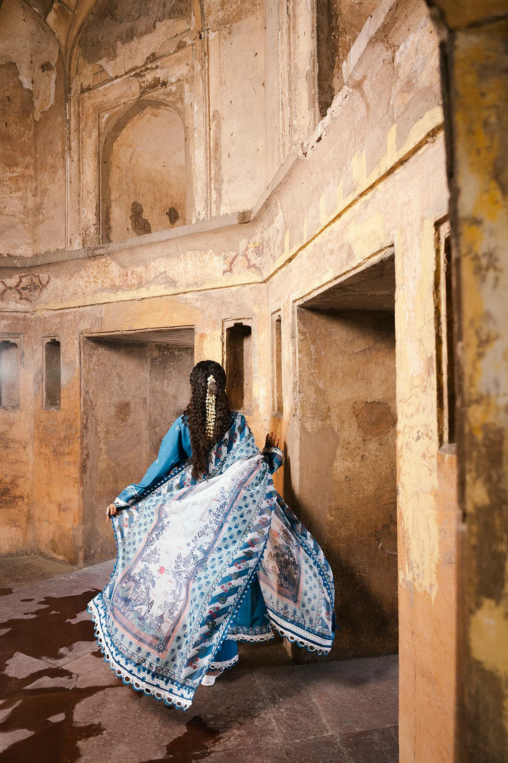 Embroidered Shirt Shalwar Dupatta - 0832