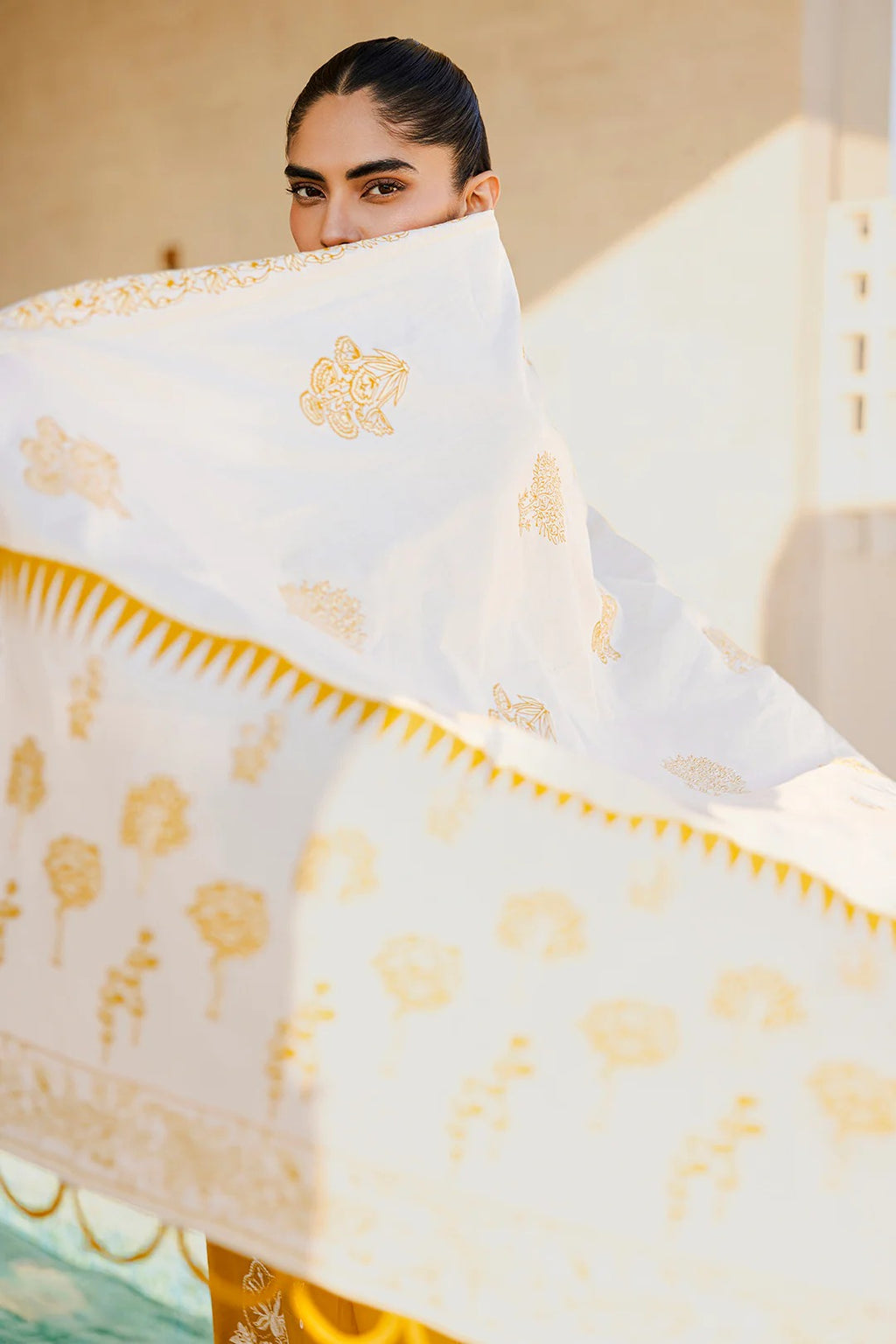 Embroidered Shirt Shalwar Dupatta - 0829