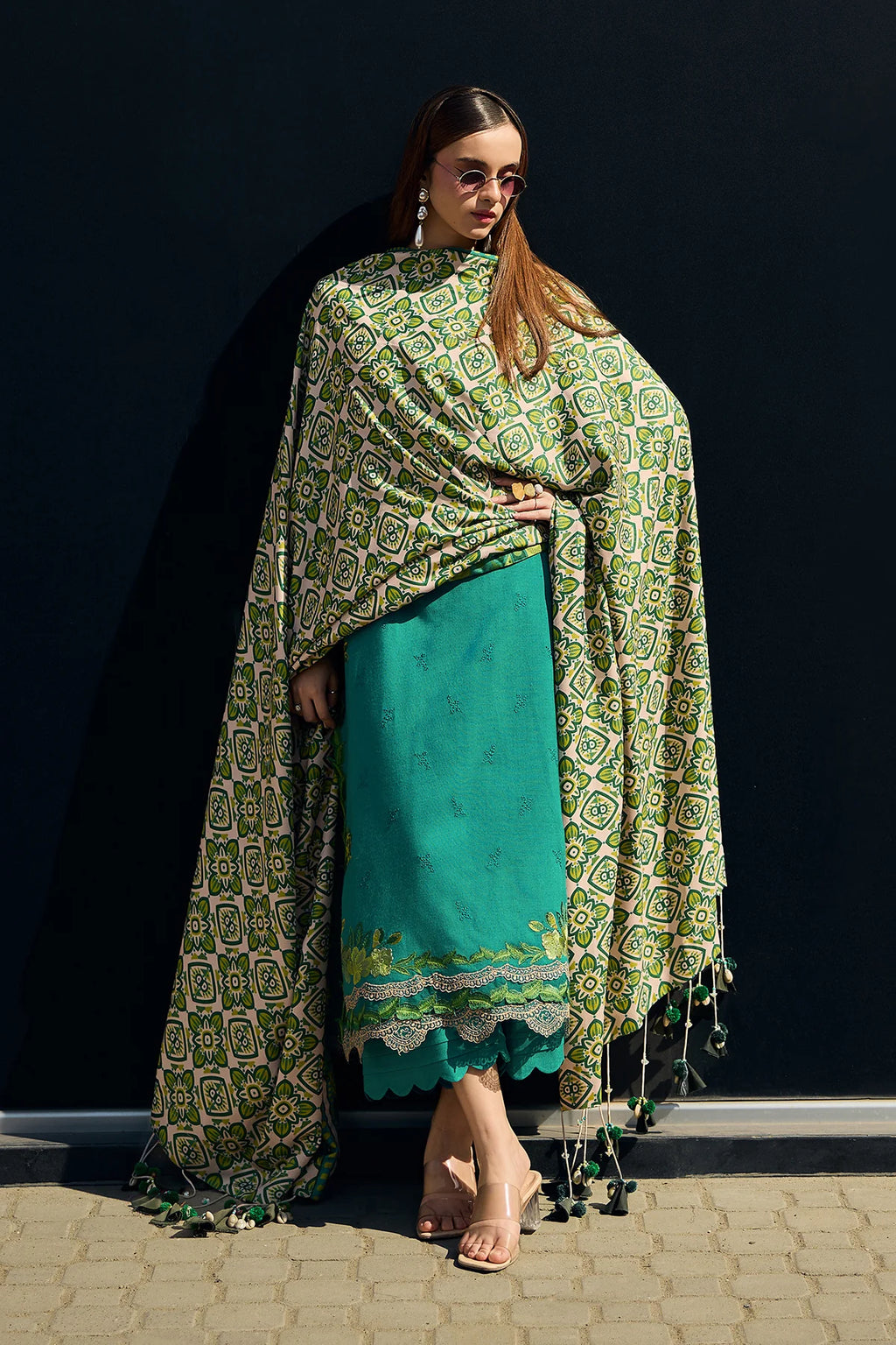 3-pc Unstitched Wool Shawl Collection PSW5-13